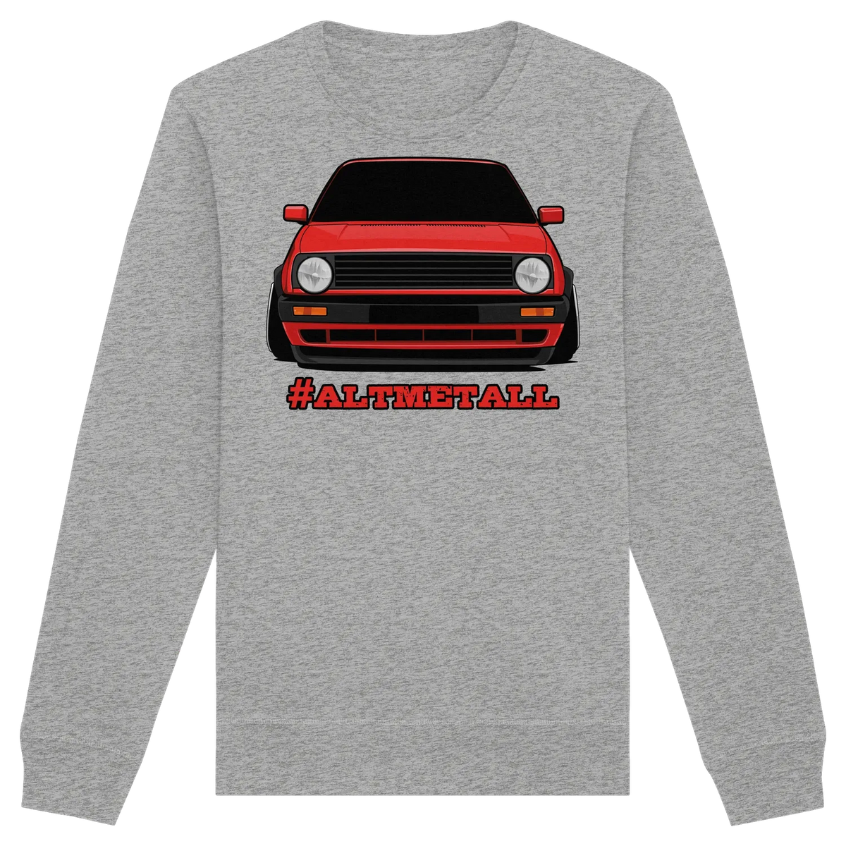 #ALTMETALL Sweatshirt Heather Grey XS – Produktbild 6