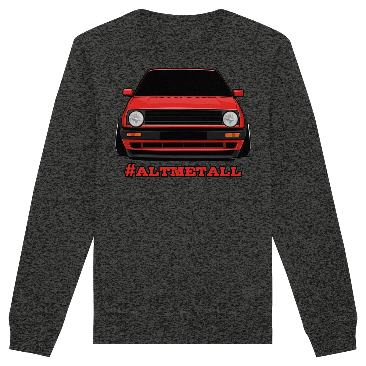 #ALTMETALL Sweatshirt Dark Heather Grey XS – Produktbild 7
