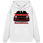 #ALTMETALL Oversize Hoodie White XS – Produktbild 1