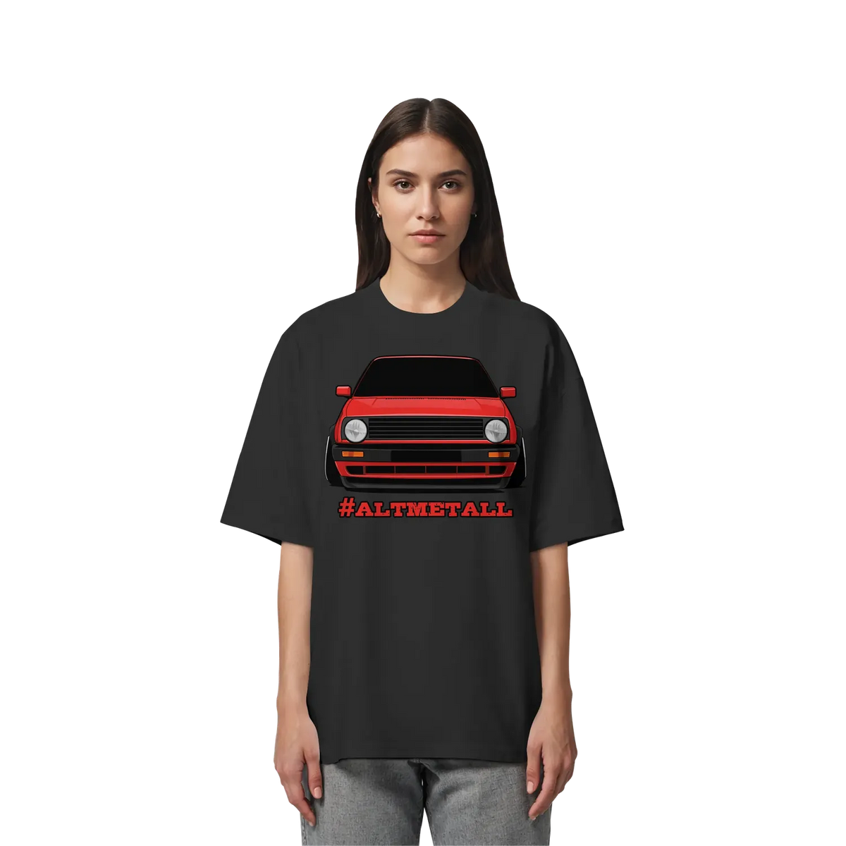 #ALTMETALL Oversize Shirt – Produktbild 5
