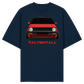 #ALTMETALL Oversize Shirt French Navy XS – Produktbild 7