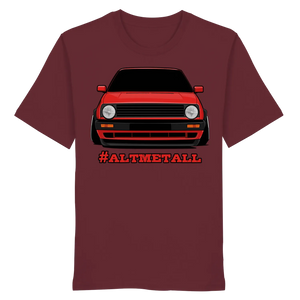 #ALTMETALL Shirt Burgundy XS – Produktbild 1