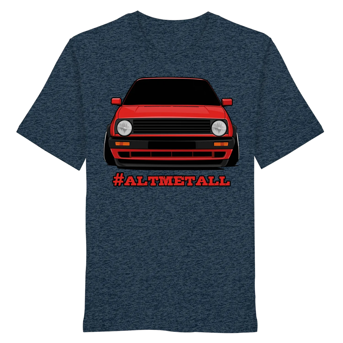 #ALTMETALL Shirt Dark Heather Blue XS – Produktbild 13