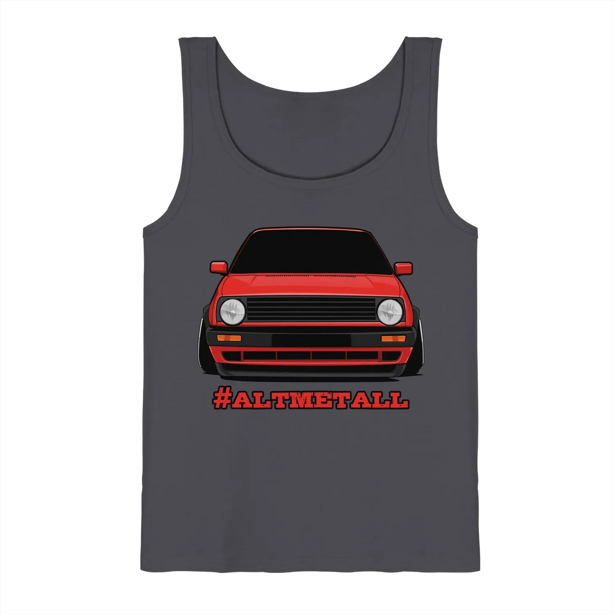 #ALTMETALL Tank-Top Charcoal S – Produktbild 1