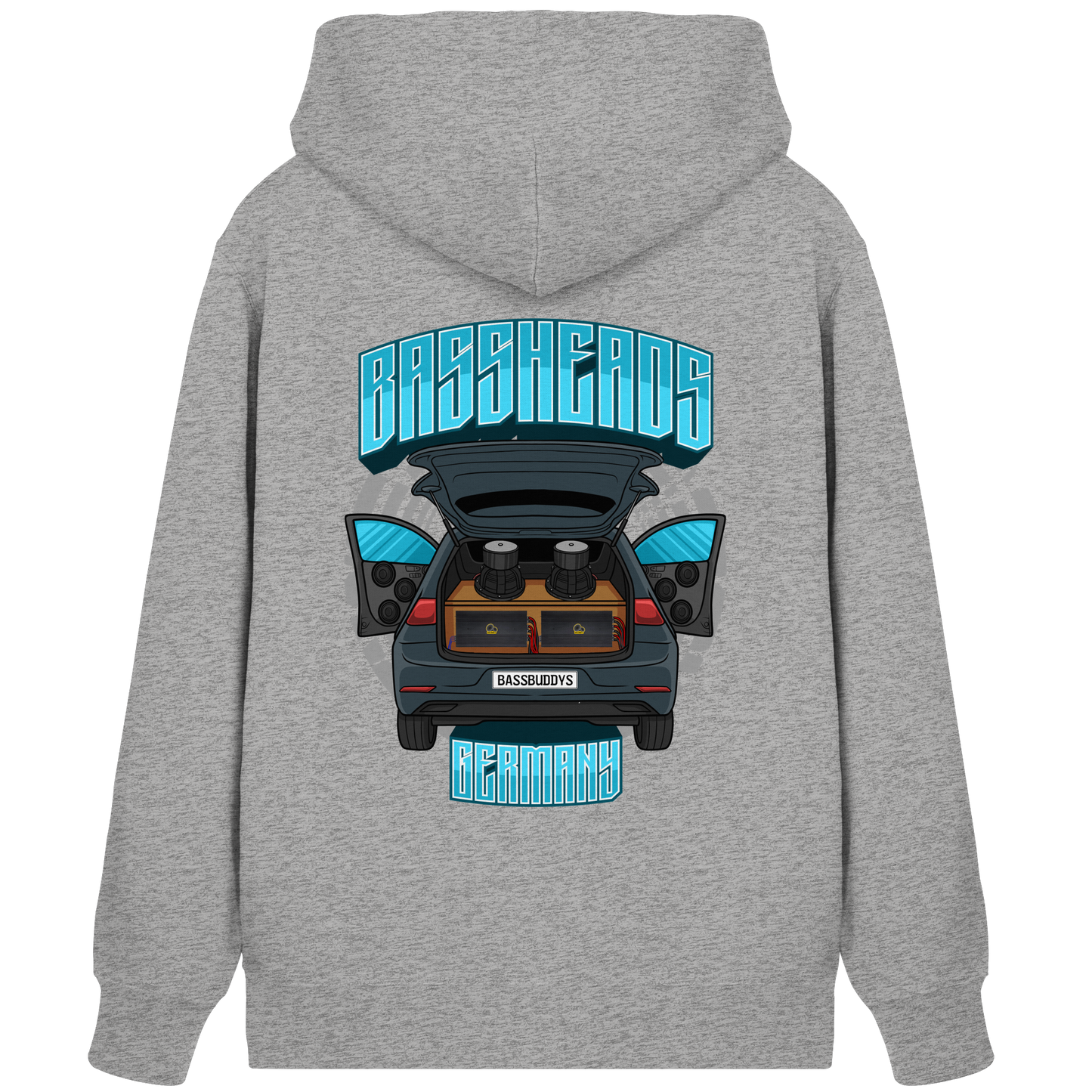 BASSHEADS GERMANY - Organic Zipper