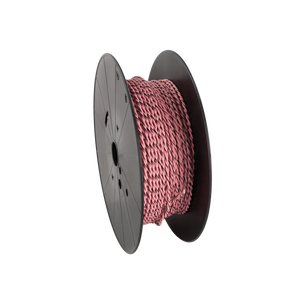 Lautsprecherkabel verdrillt 2x1.5mm² Meterware Rosa – Produktbild 1