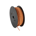 Lautsprecherkabel verdrillt 2x2.5mm² Meterware Orange – Produktbild 1