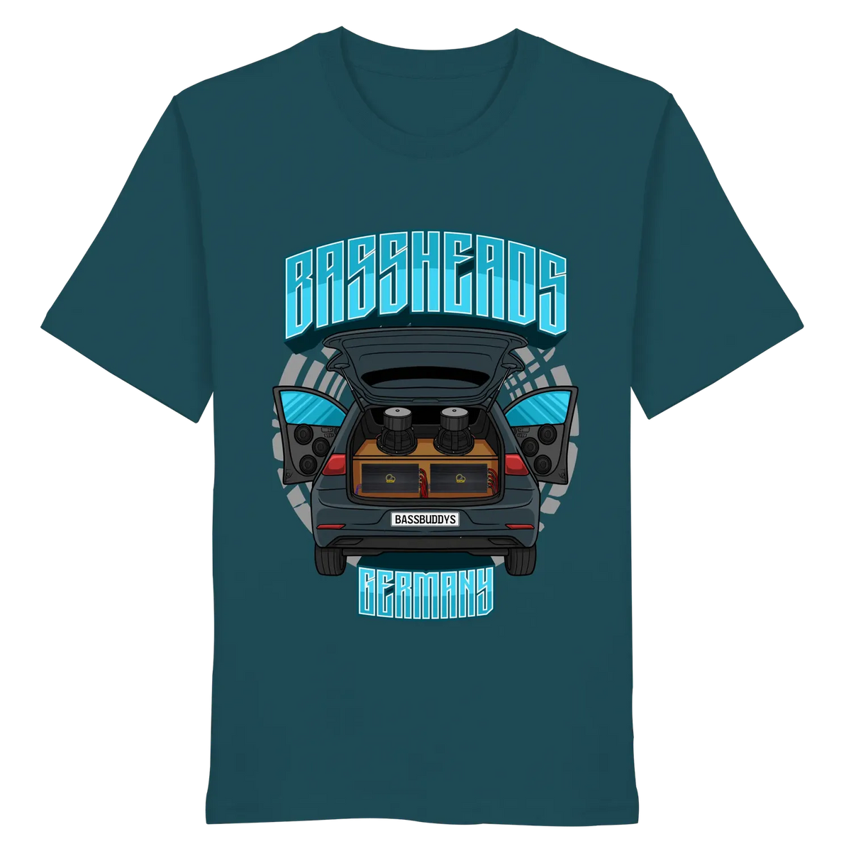 BASSHEADS GERMANY - Organic Shirt Stargazer XS – Produktbild 4