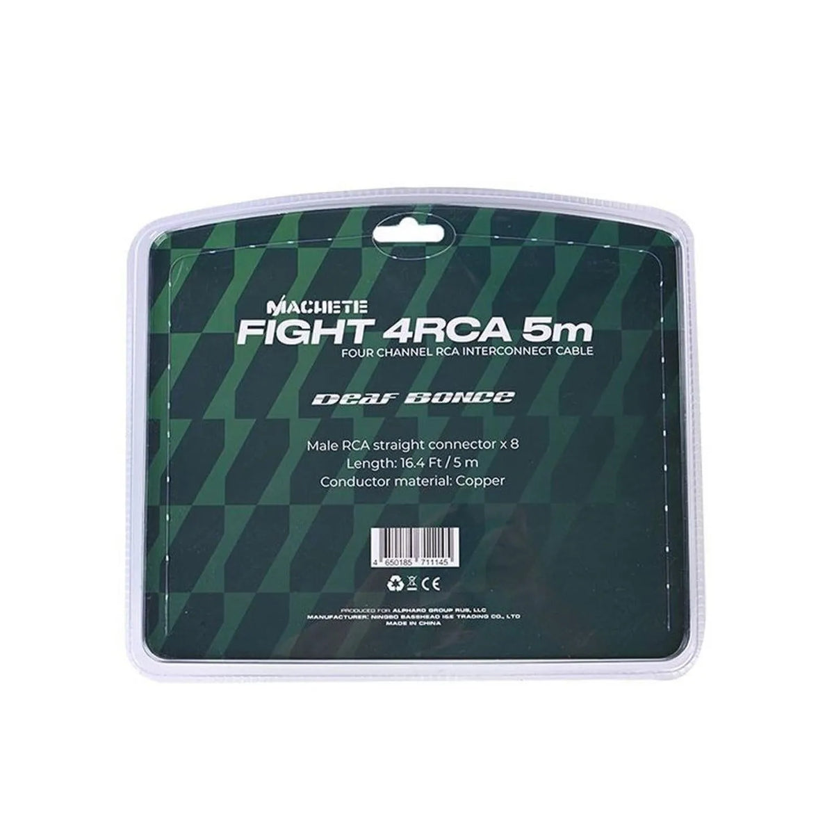 Deaf Bonce Machete Fight 4RCA 5m – Produktansicht 2