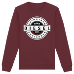 Feinstaub Schleuder Diesel 100% Drecksau Sweatshirt Burgundy XS – Produktbild 1