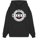 Feinstaub Schleuder Diesel 100% Drecksau Oversize Hoodie Black XS – Produktbild 1