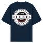 Feinstaub Schleuder Diesel 100% Drecksau Oversize Shirt French Navy XS – Produktbild 4
