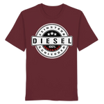 Feinstaub Schleuder Diesel 100% Drecksau Shirt Burgundy XS – Produktbild 1