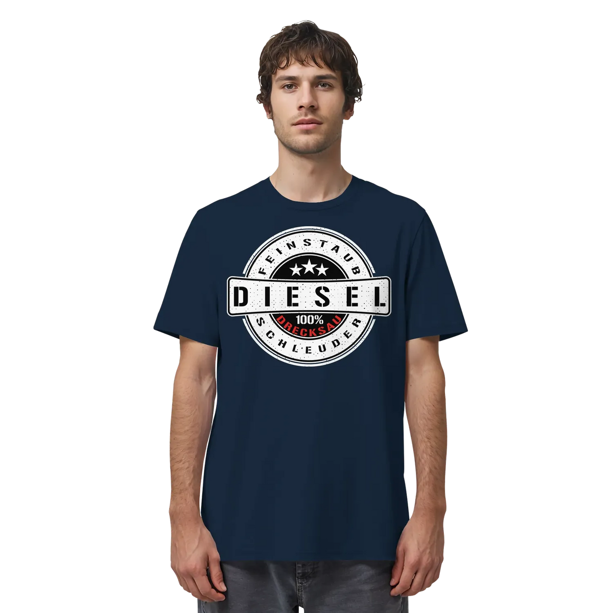 Feinstaub Schleuder Diesel 100% Drecksau Shirt – Produktbild 11