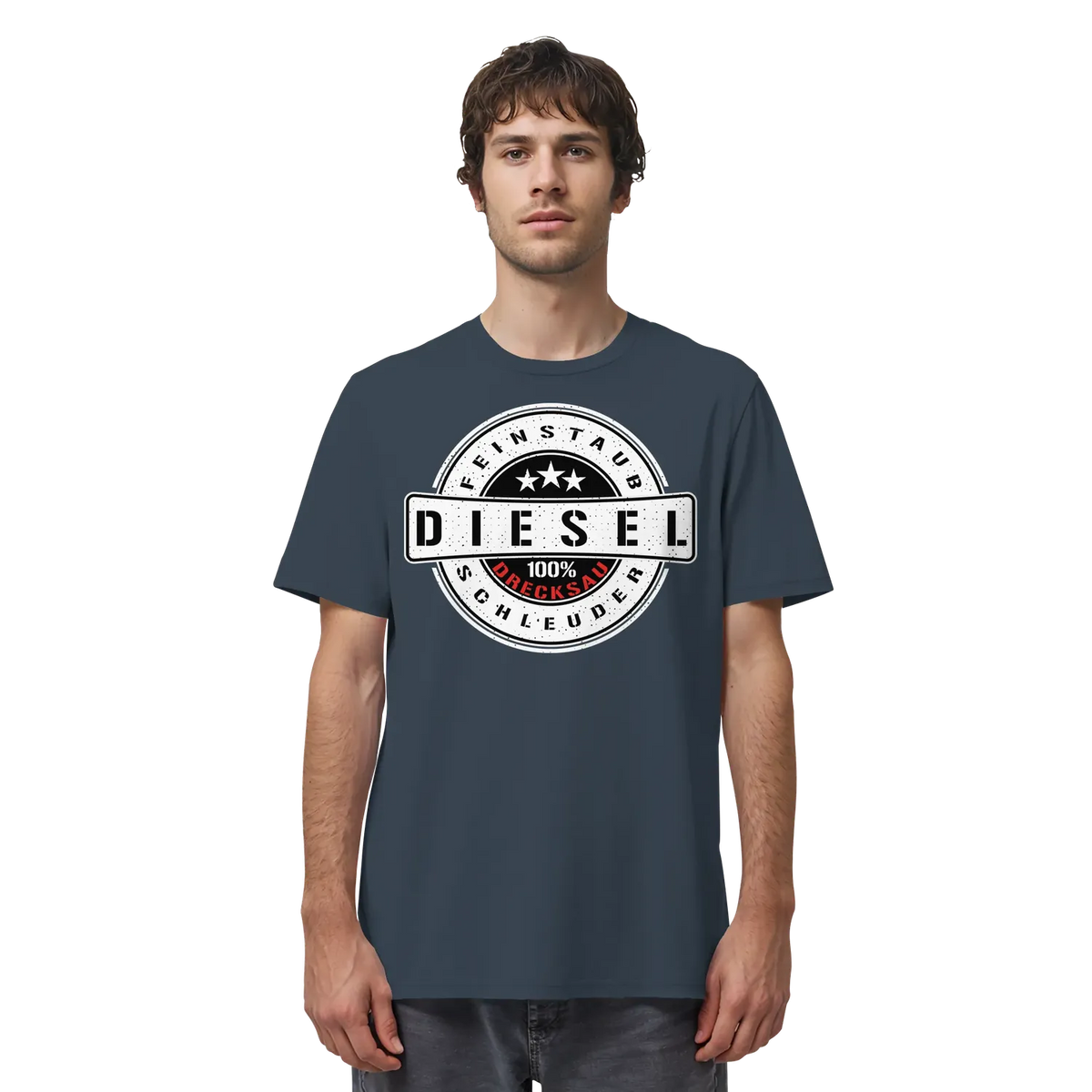 Feinstaub Schleuder Diesel 100% Drecksau Shirt – Produktbild 14