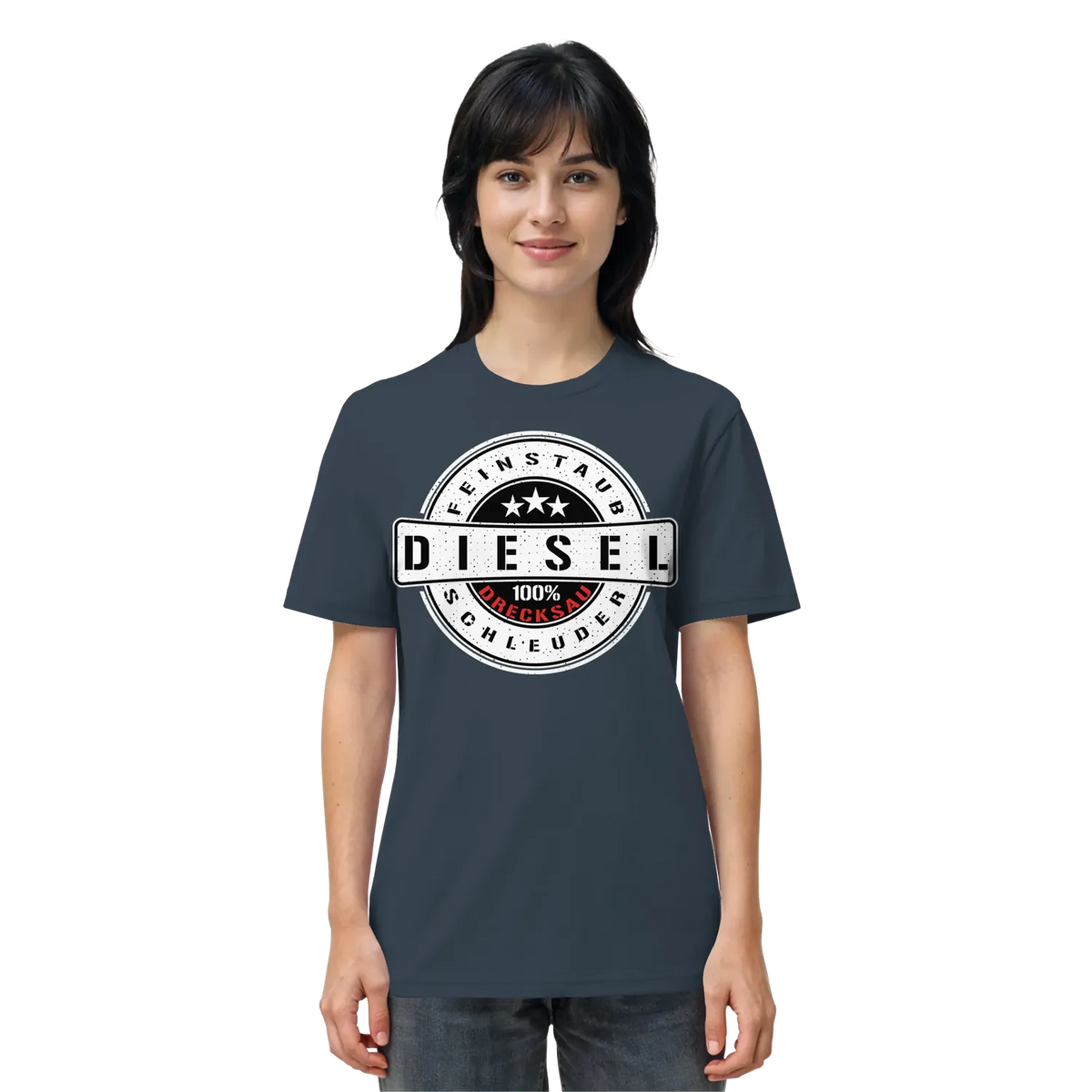 Feinstaub Schleuder Diesel 100% Drecksau Shirt – Produktbild 15