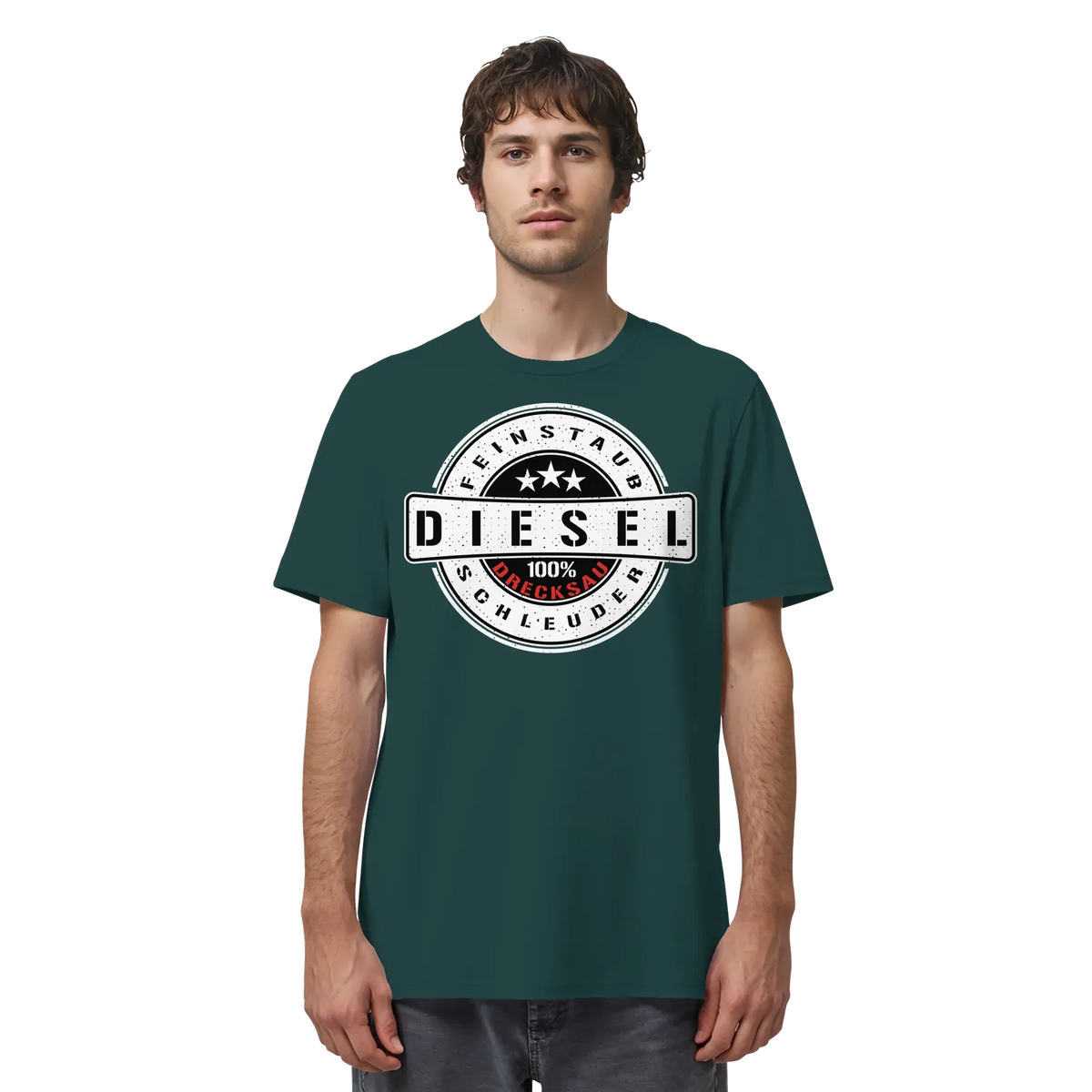 Feinstaub Schleuder Diesel 100% Drecksau Shirt – Produktbild 23