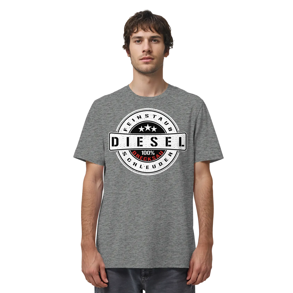 Feinstaub Schleuder Diesel 100% Drecksau Shirt – Produktbild 26