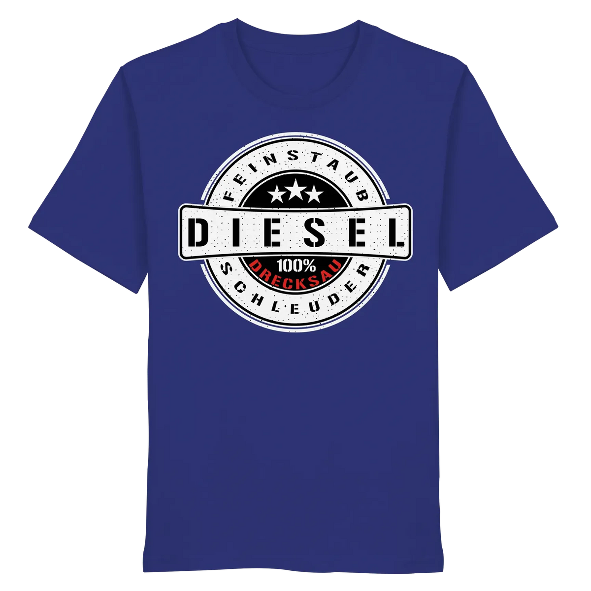 Feinstaub Schleuder Diesel 100% Drecksau Shirt Worker Blue XS – Produktbild 28