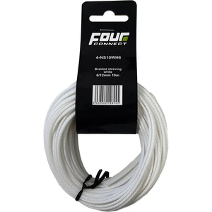 Nylon Sleeve weiß 10m – Produktbild 1