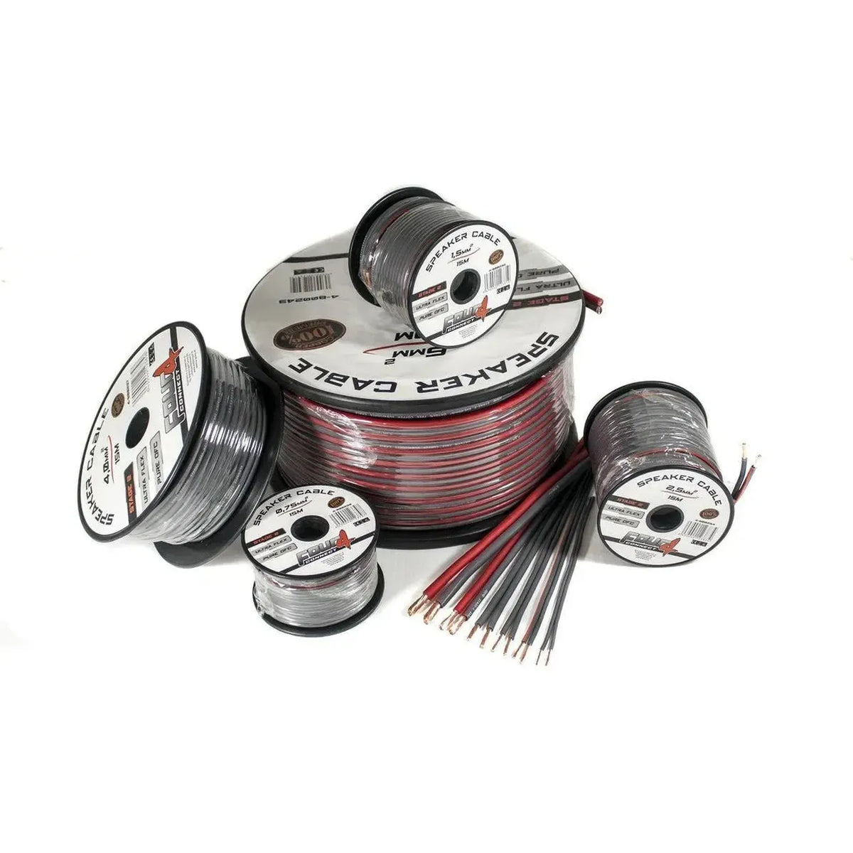 STAGE2 OFC-Lautsprecherkabel 2×2,5 mm² – Produktbild 1