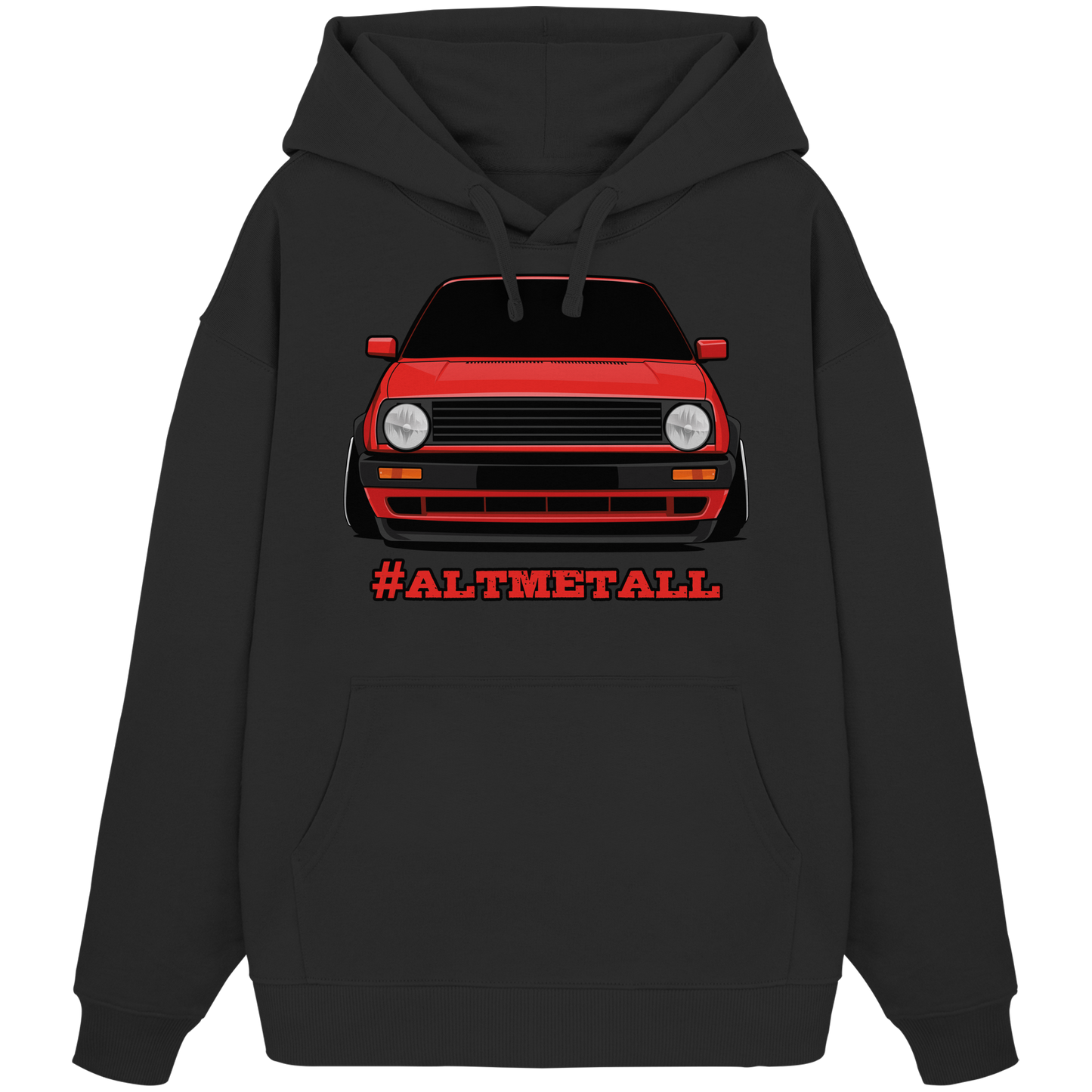 #ALTMETALL - Organic Oversize Hoodie