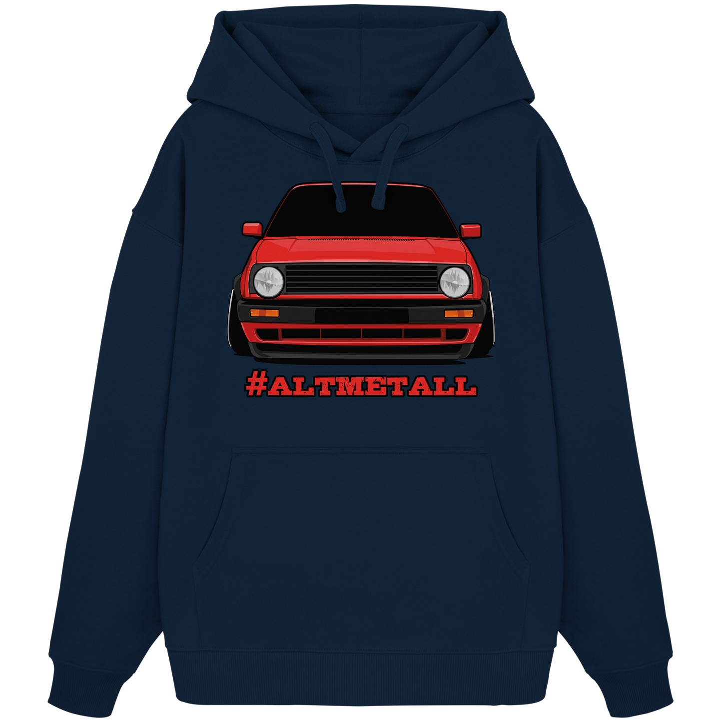 #ALTMETALL - Organic Oversize Hoodie