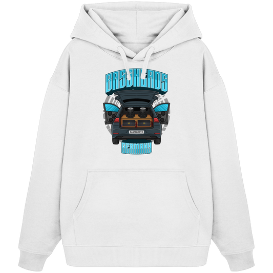 BASSHEADS GERMANY - Organic Oversize Hoodie
