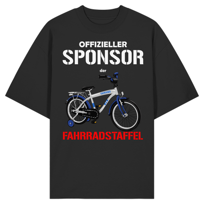 Offizieller Sponsor der FAHRRADSTAFFEL - Organic Oversize Shirt