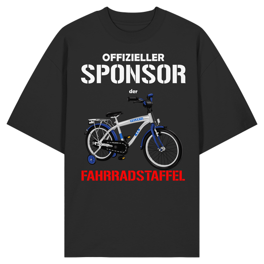 Offizieller Sponsor der FAHRRADSTAFFEL - Organic Oversize Shirt