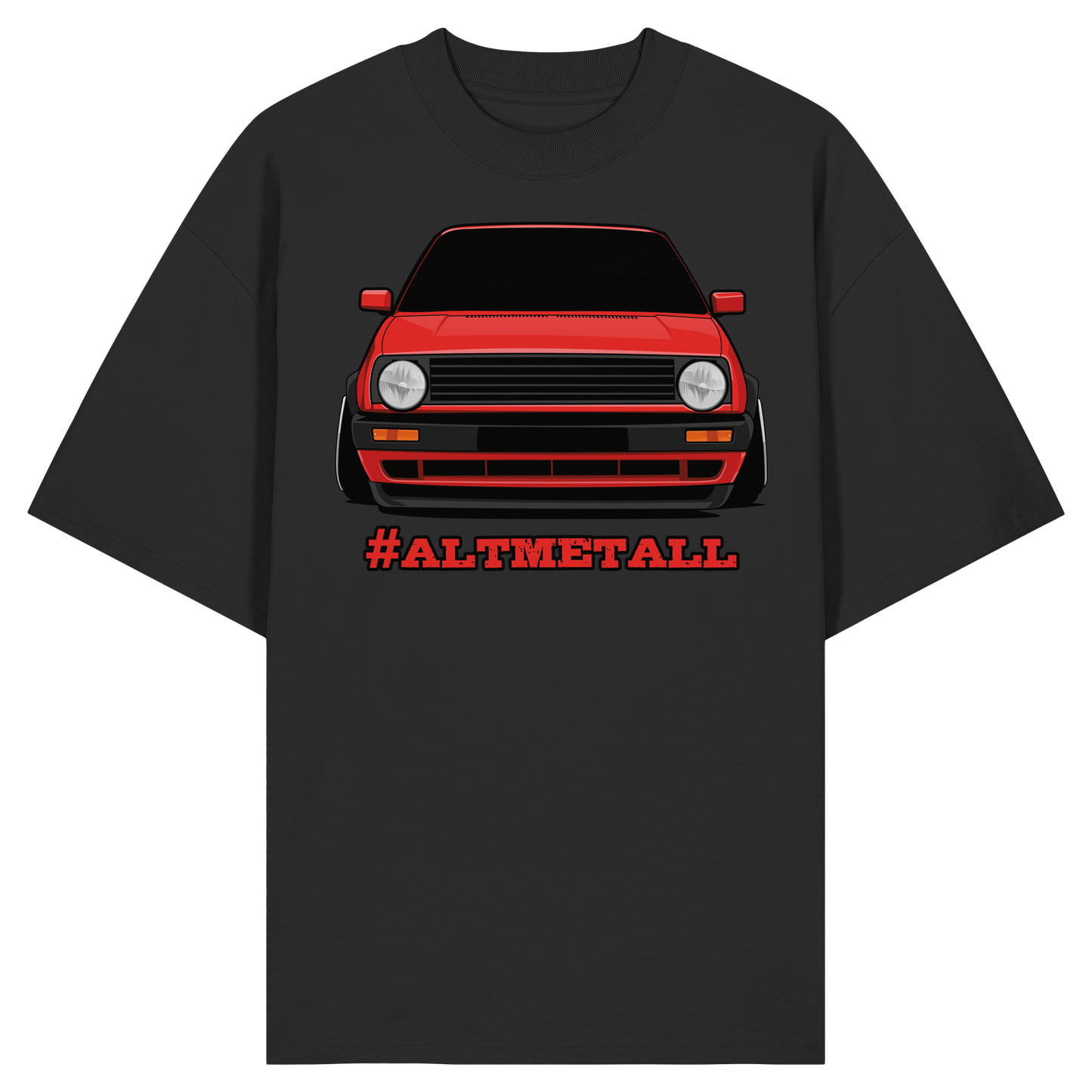 #ALTMETALL - Organic Oversize Shirt