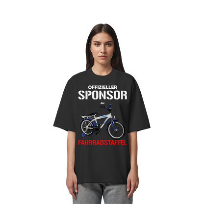 Offizieller Sponsor der FAHRRADSTAFFEL - Organic Oversize Shirt