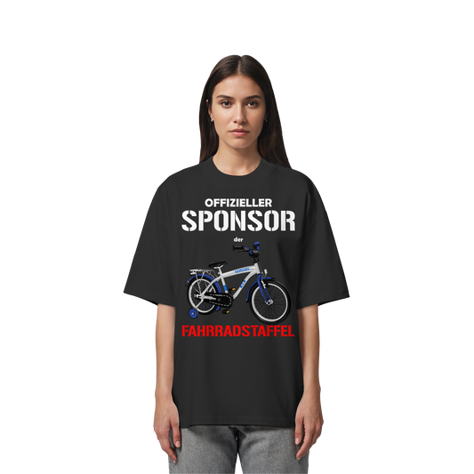 Offizieller Sponsor der FAHRRADSTAFFEL - Organic Oversize Shirt