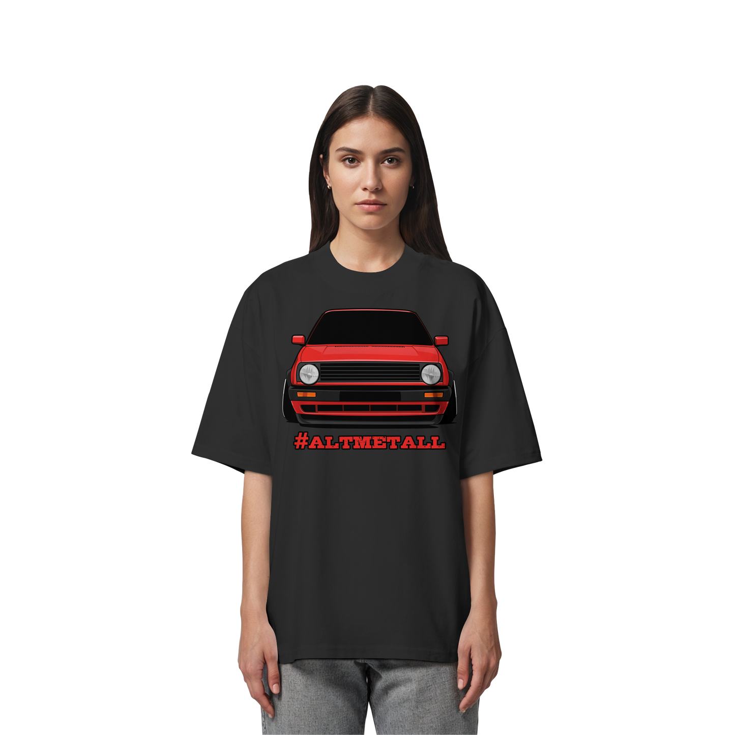 #ALTMETALL - Organic Oversize Shirt