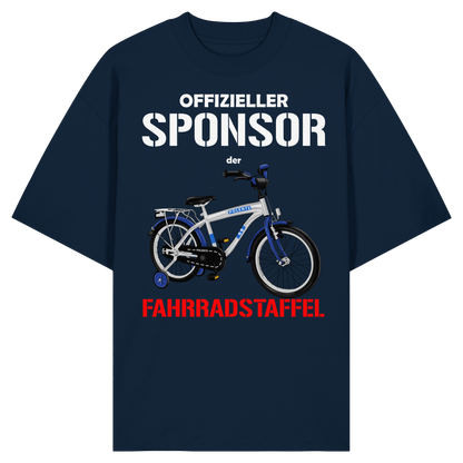 Offizieller Sponsor der FAHRRADSTAFFEL - Organic Oversize Shirt