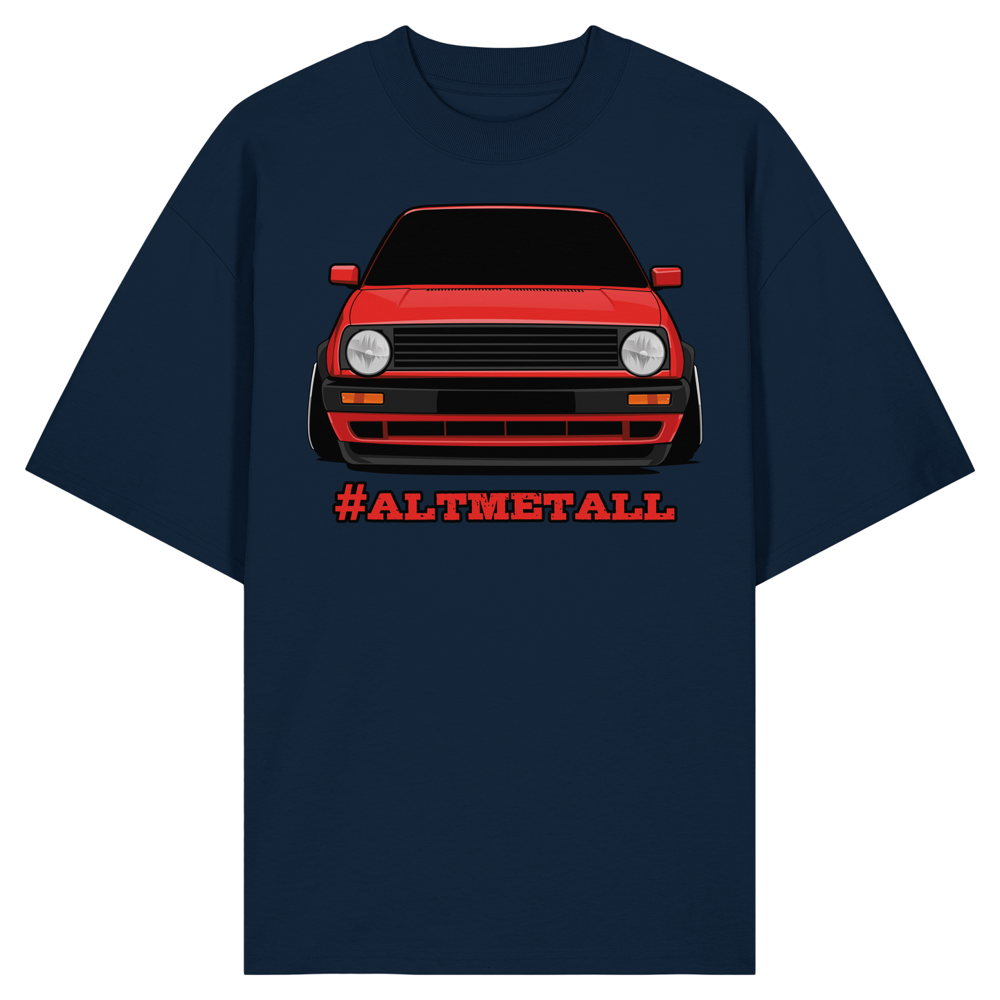 #ALTMETALL - Organic Oversize Shirt