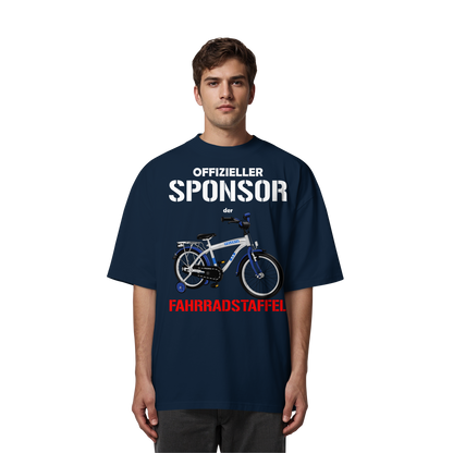 Offizieller Sponsor der FAHRRADSTAFFEL - Organic Oversize Shirt