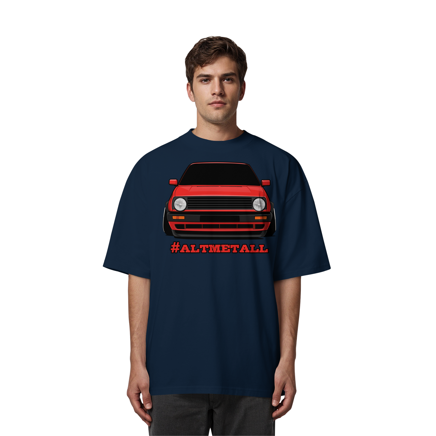 #ALTMETALL - Organic Oversize Shirt