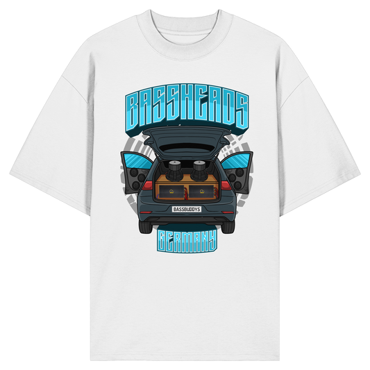 BASSHEADS GERMANY - Organic Oversize Shirt