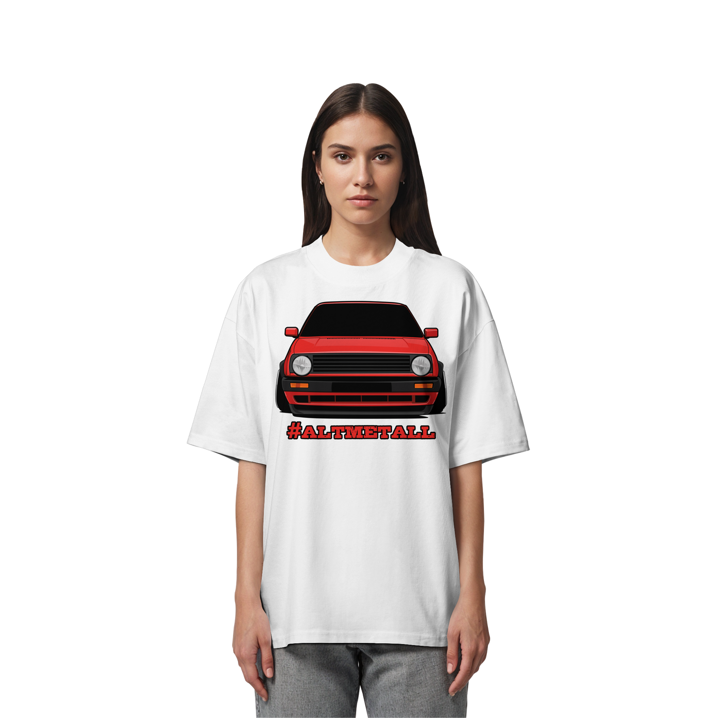 #ALTMETALL - Organic Oversize Shirt