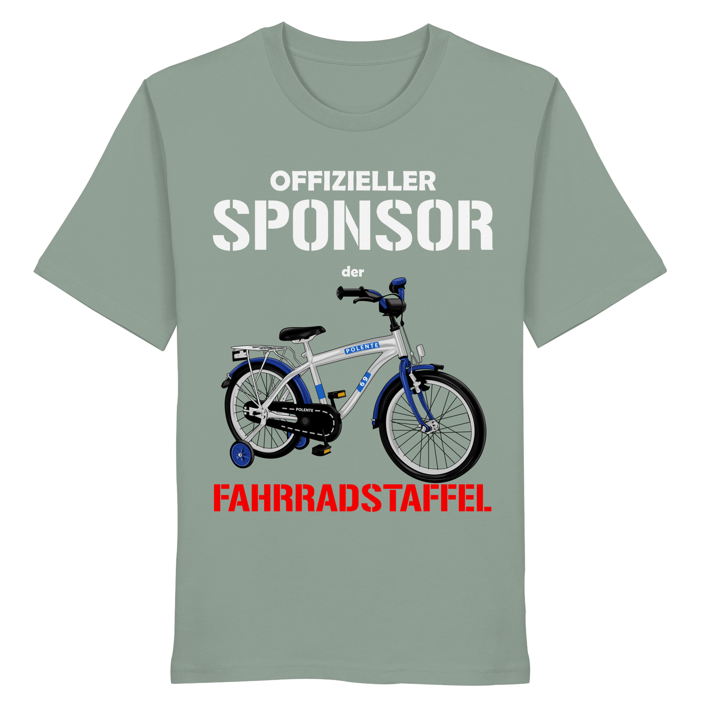 Offizieller Sponsor der FAHRRADSTAFFEL - Organic Shirt