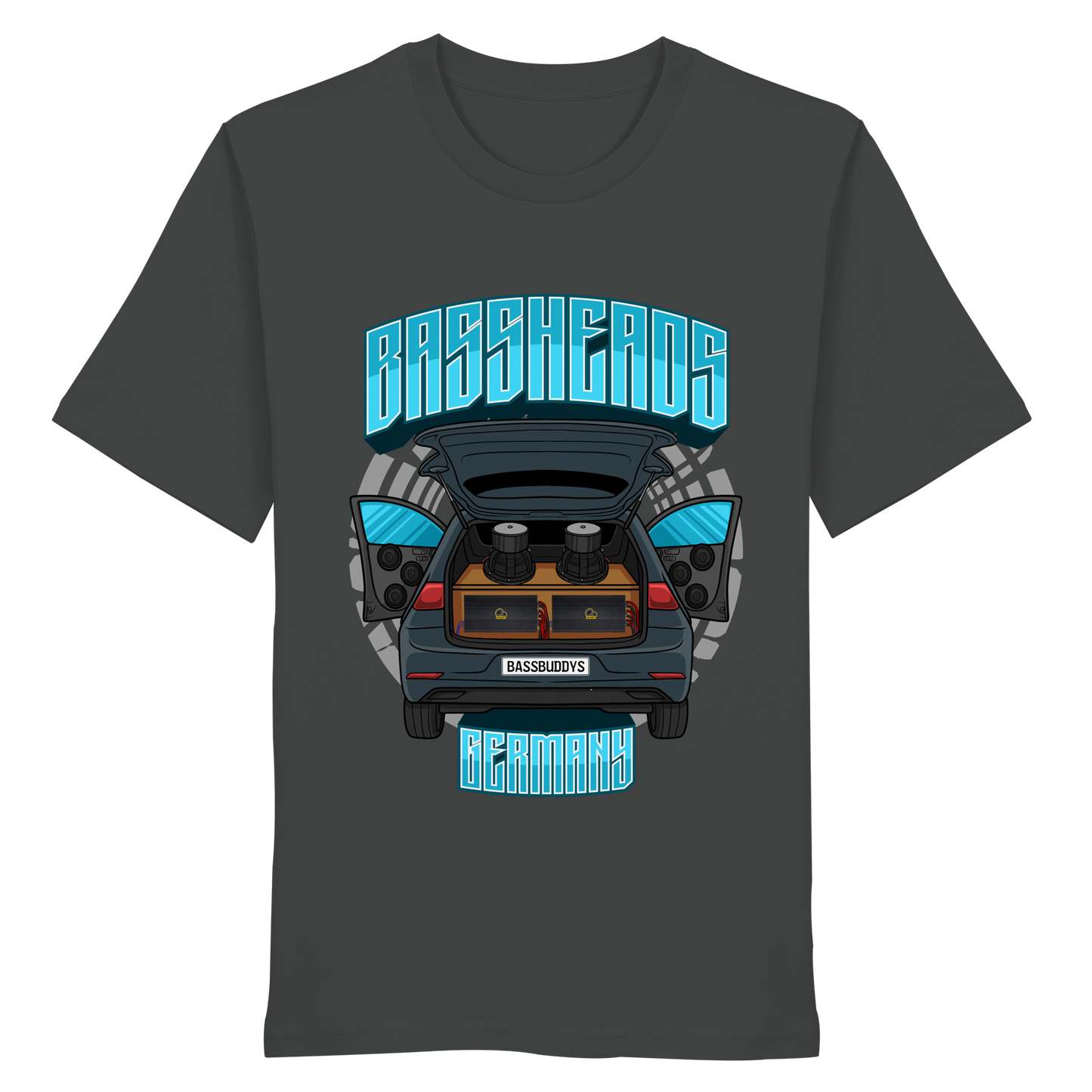 BASSHEADS GERMANY - Organic Shirt