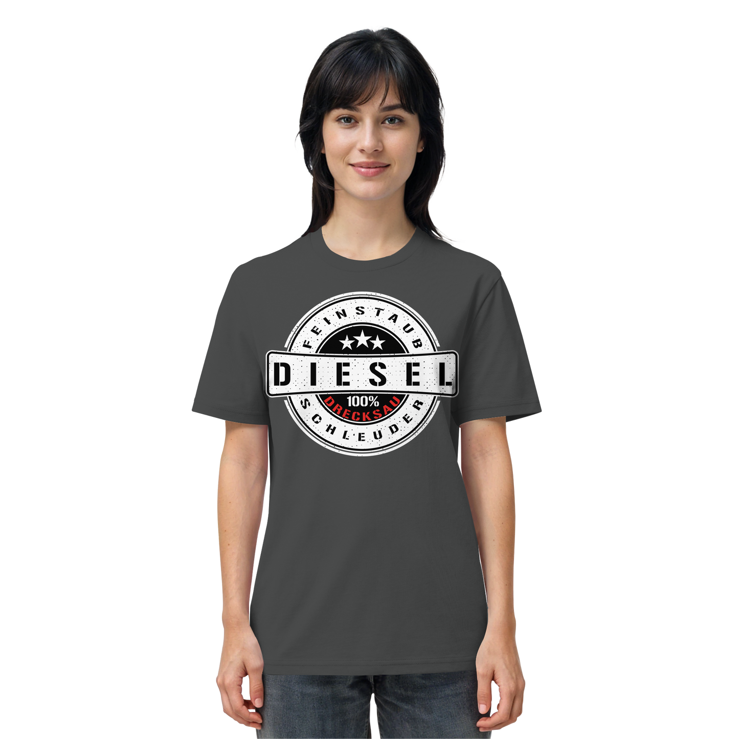 Feinstaub Schleuder Diesel 100% Drecksau  - Organic Shirt