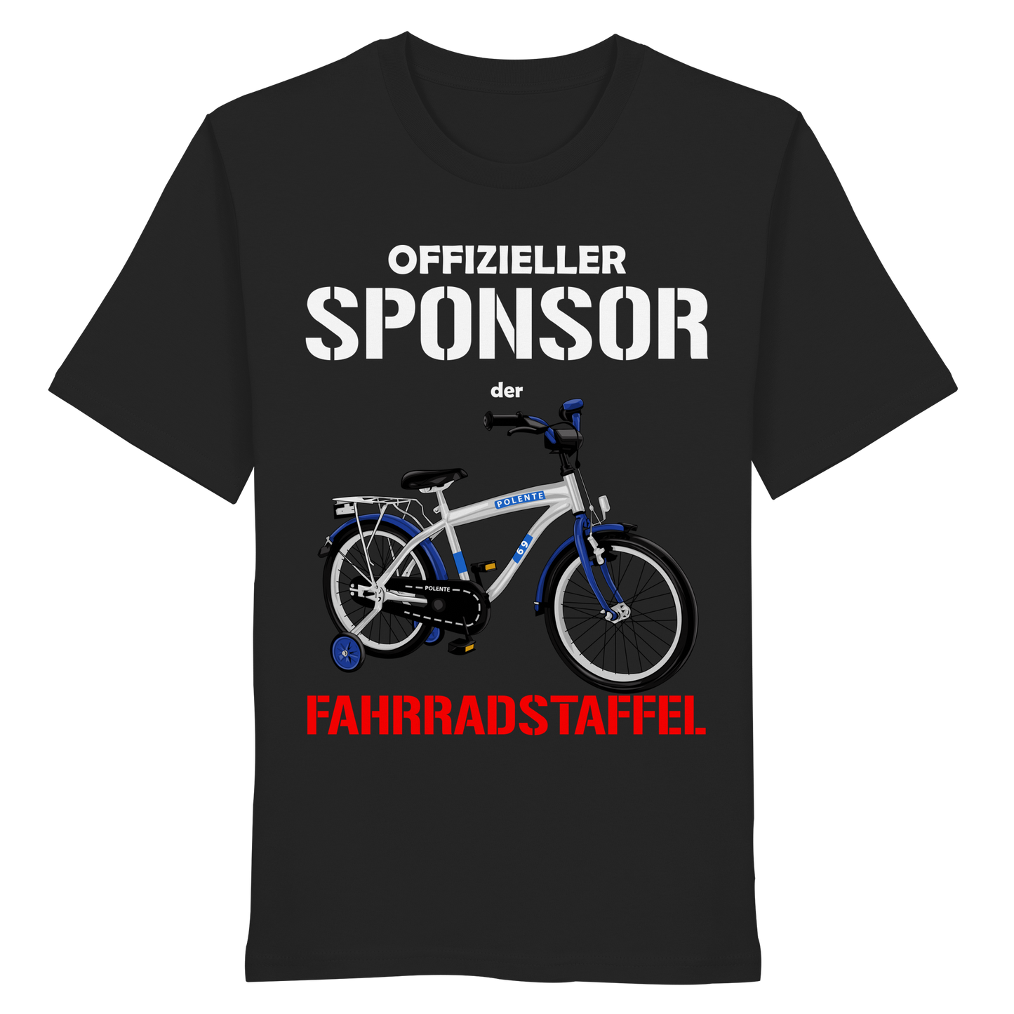 Offizieller Sponsor der FAHRRADSTAFFEL - Organic Shirt