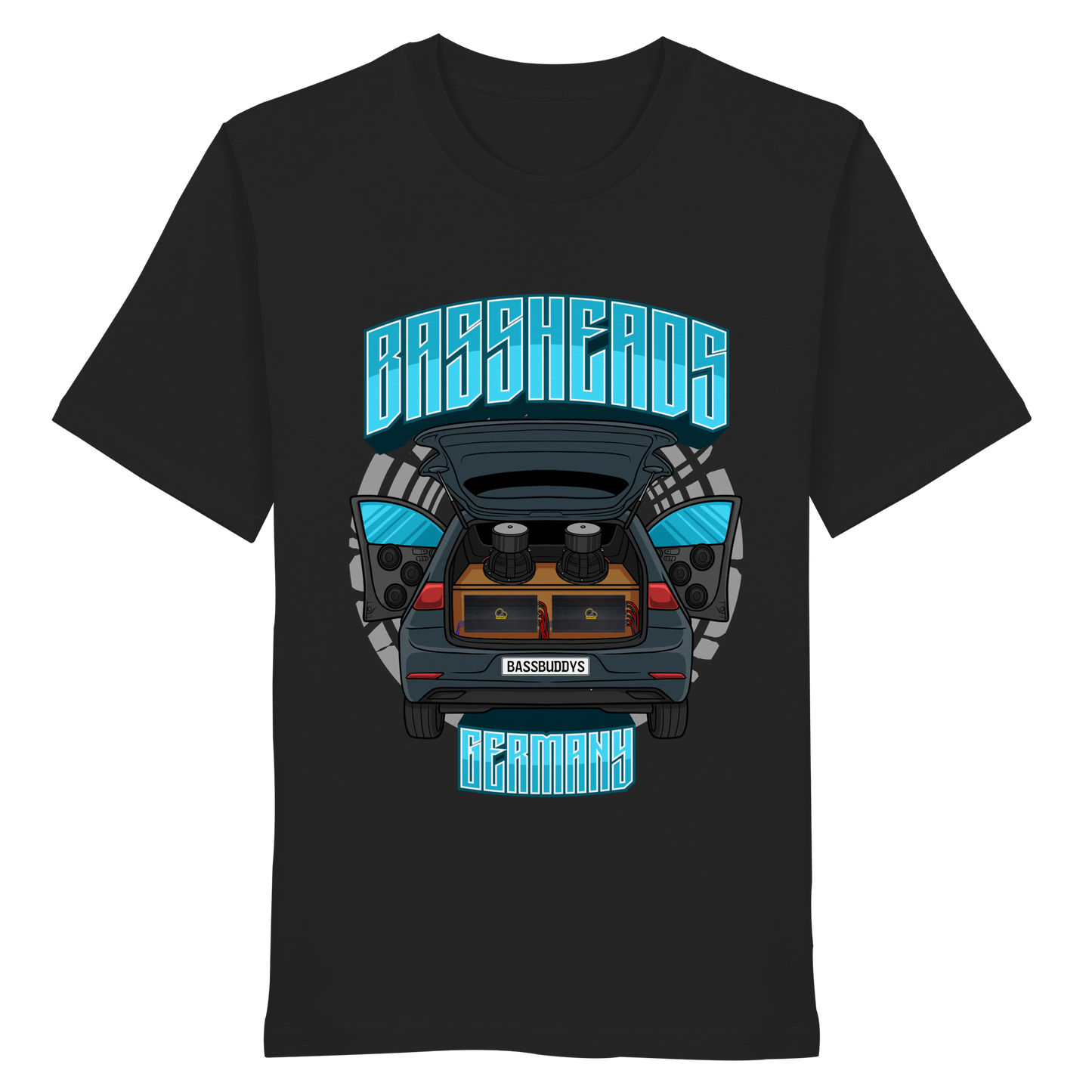 BASSHEADS GERMANY - Organic Shirt
