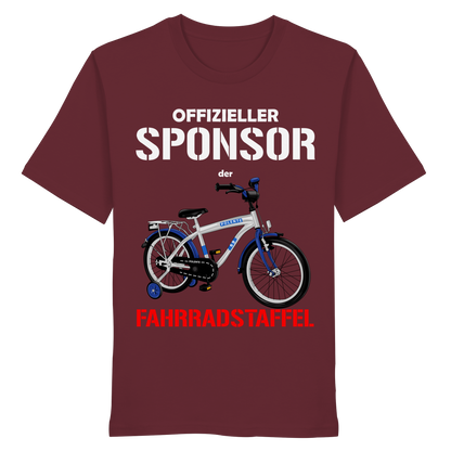 Offizieller Sponsor der FAHRRADSTAFFEL - Organic Shirt