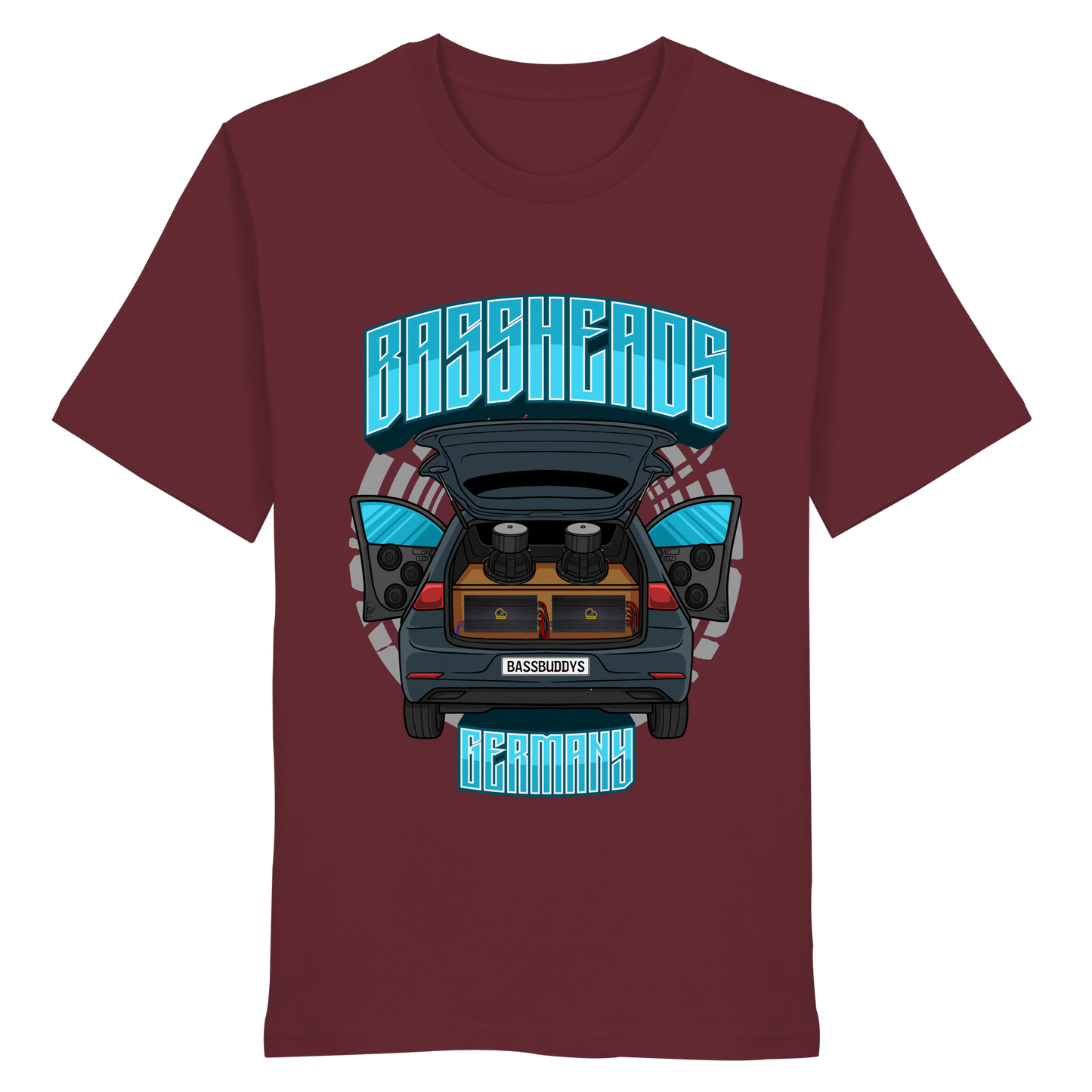 BASSHEADS GERMANY - Organic Shirt