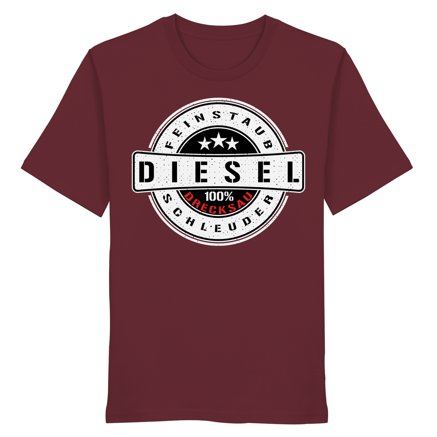 Feinstaub Schleuder Diesel 100% Drecksau  - Organic Shirt