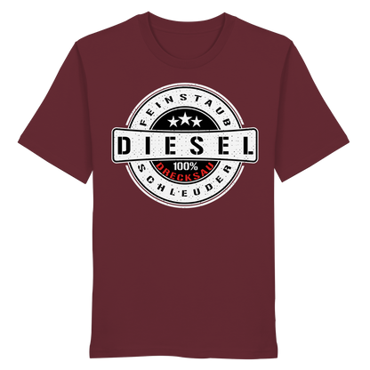 Feinstaub Schleuder Diesel 100% Drecksau  - Organic Shirt