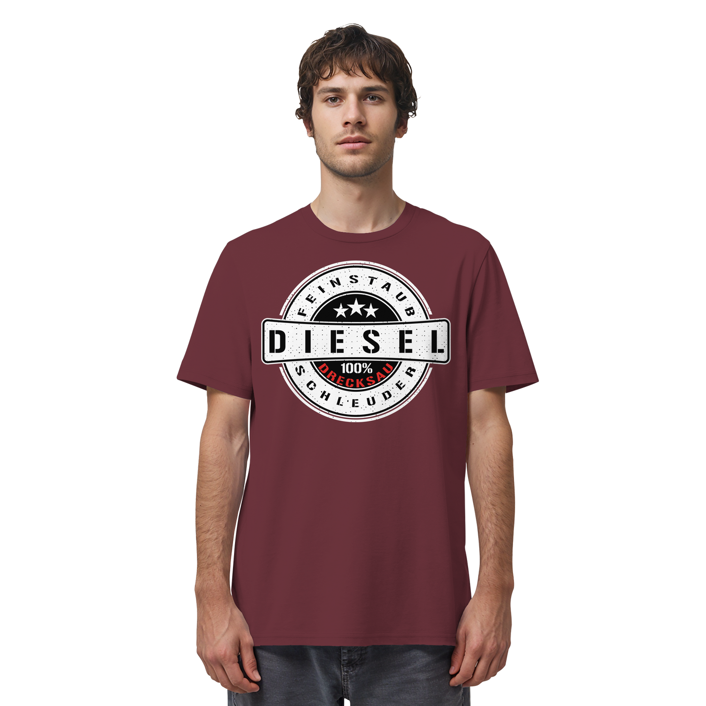 Feinstaub Schleuder Diesel 100% Drecksau  - Organic Shirt